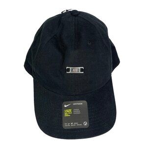 2017 Nike Heritage 86 Black Strap Back Baseball Hat Cap Unisex One Size